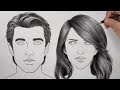 Male Curly Hair Drawing Reference