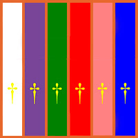 calendario colores liturgicos