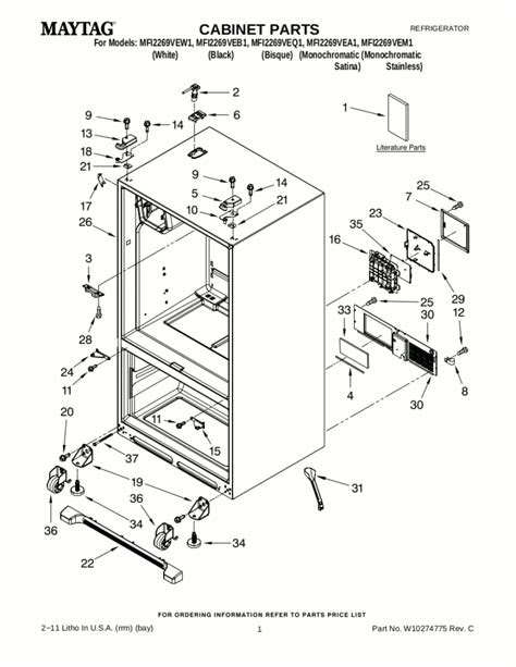 PDF Maytag Refrigerator Repair Manuals Service Manual