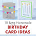 Simple birthday cards, birthday cards diy, easy birthday cards diy ~ simple and easy diy birthday card ideas  : Easy homemade birthday card ideas