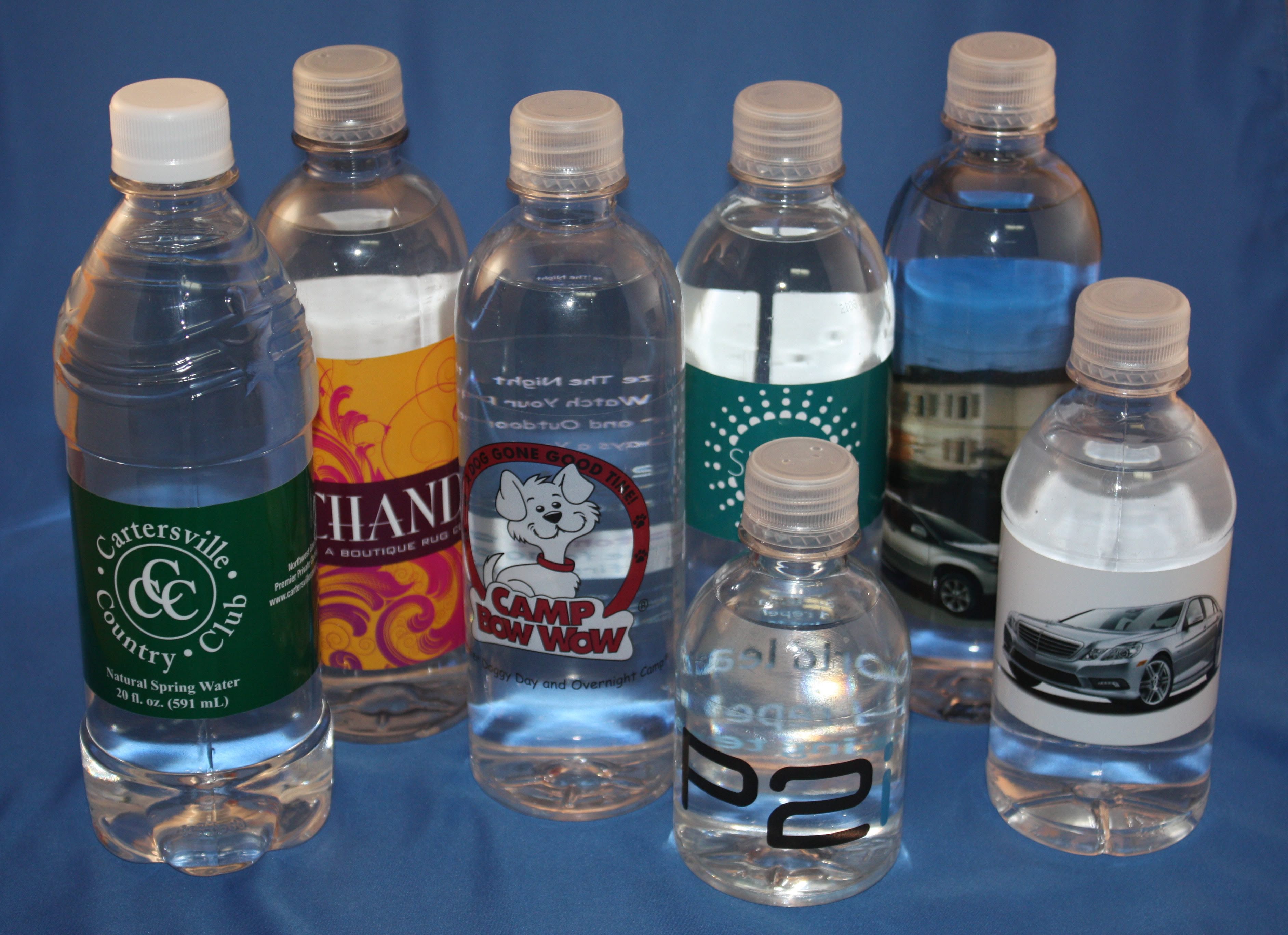 Personalized Bottled Water in Nashville|Richmond|Columbia|Charlotte