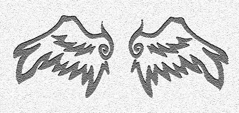 wing tattoo