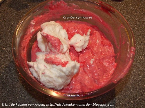 Cranberry-mousse