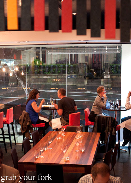 New front bar area at Fix St James, Sydney