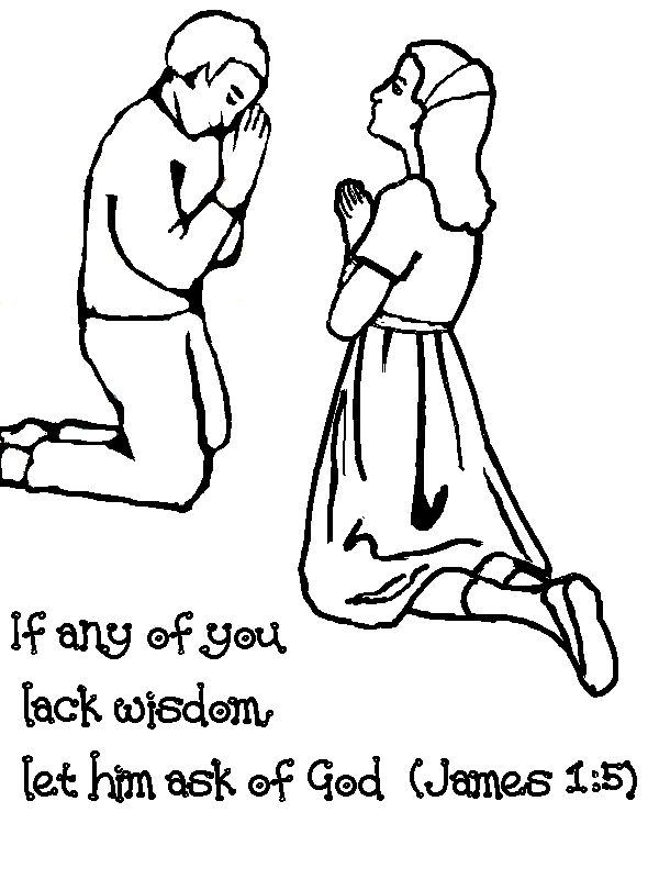 Download James 1:5 Coloring Page