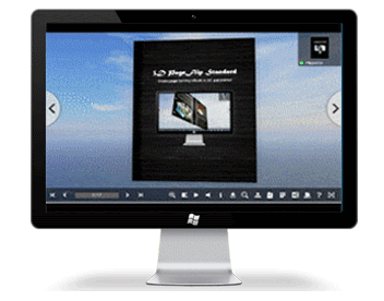realistic book effect for page flipping book