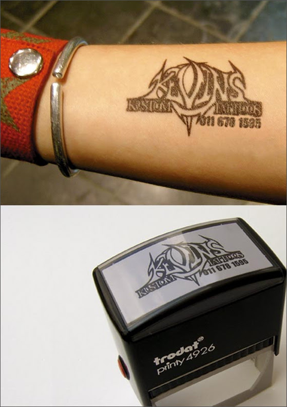 Great idea for Kevins Kustom Tattoos in New Zealand.