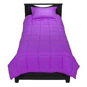 Amazon.com - Purple Premium XL Twin Comforter Set, Twin
