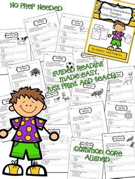 A short story for kids, followed by reading comprehension questions and answers. reading comprehension passages guided reading level d tpt