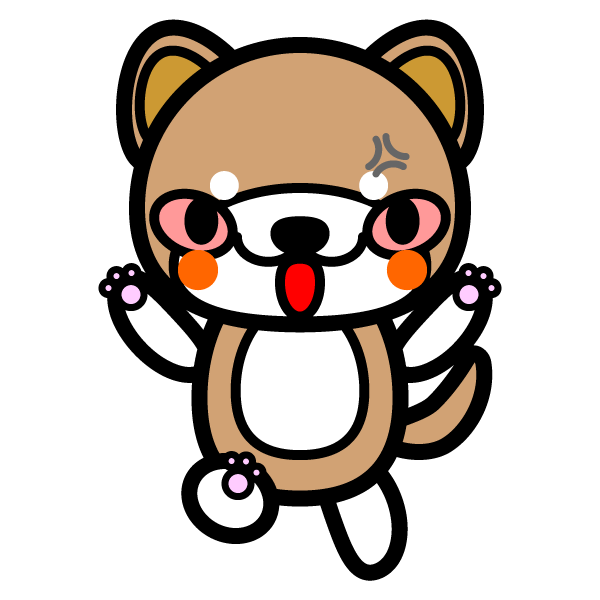 かわいい柴犬の無料イラスト 商用フリー オイデ43