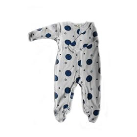 New Jammies Footsie Romper Baby Blues-Berries