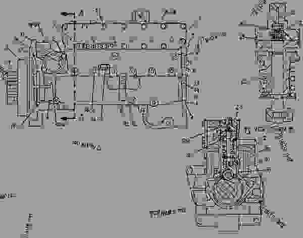 7C6606 PUMP GROUP-FUEL INJECTION - ENGINE - TRUCK Caterpillar ...