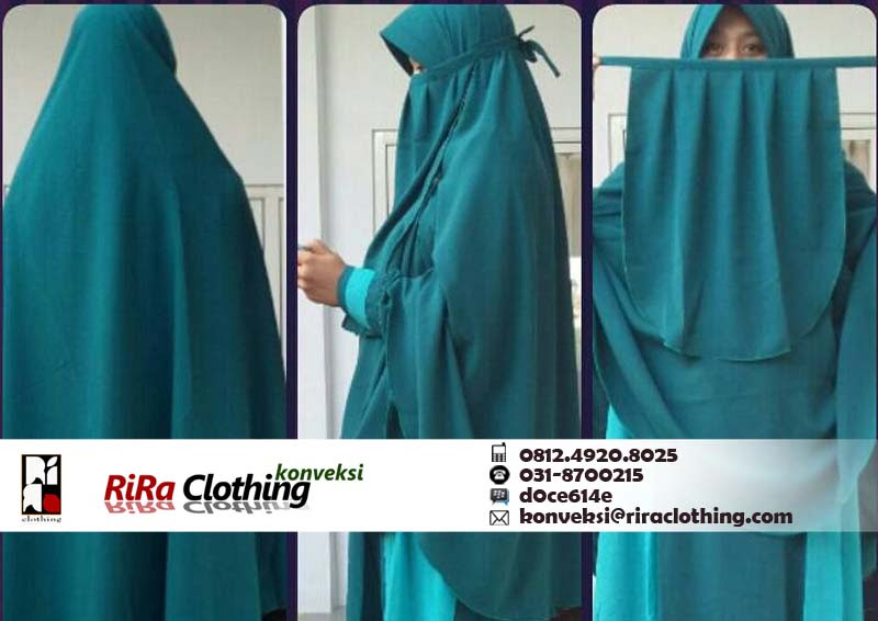 Konveksi Jilbab Cadar Riraclothing