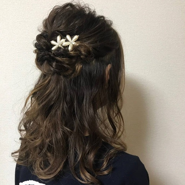早朝ok 結婚式やパーティーのヘアセットはmahae マフェ におまかせ 美容室mahae マフェ 和泉市ヘアサロン ネイル アイラッシュ