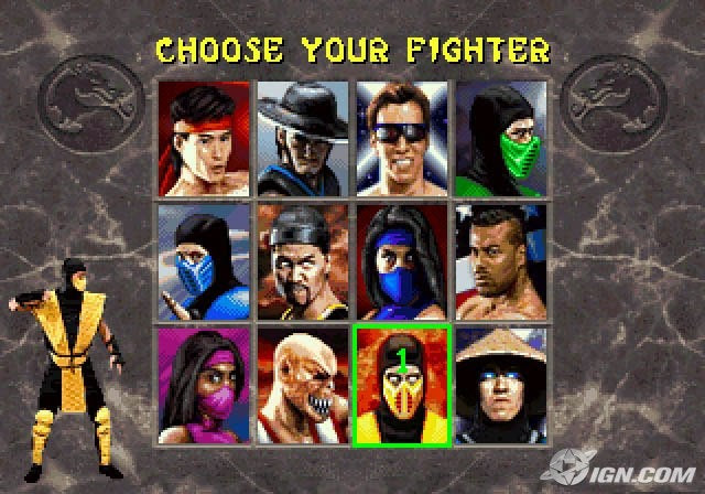 mortal kombat characters pictures. Mortal Kombat II Picture