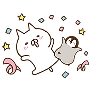 Line無料スタンプ ねこぺん日和 住まい篇 第3弾