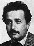 Photo of Albert Einstein circa 1905