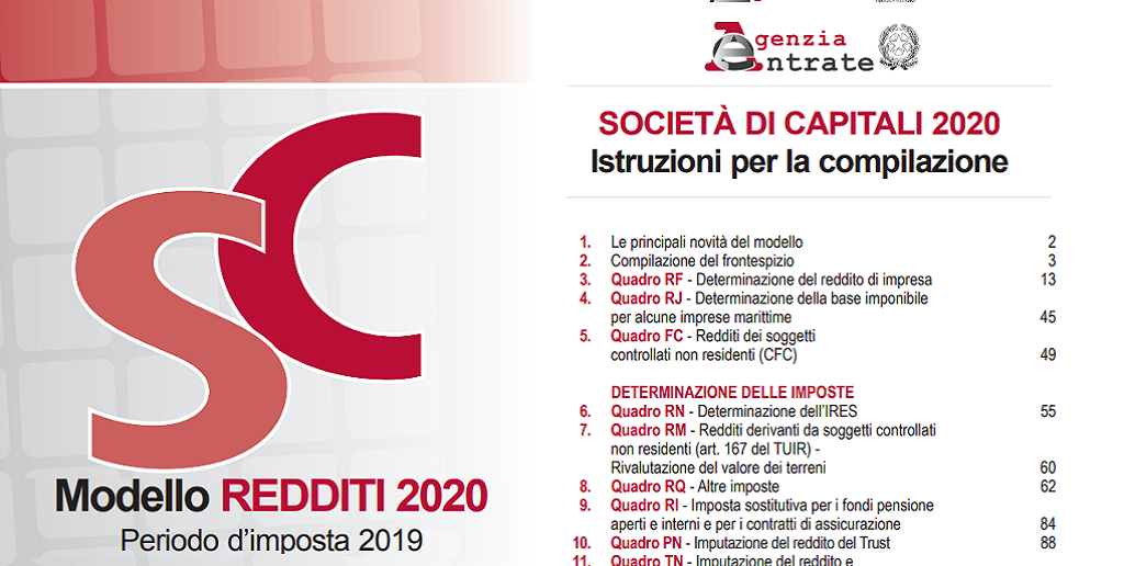 Dichiarazione dei Redditi 2019 (artt. del TUIR formulazione ...
