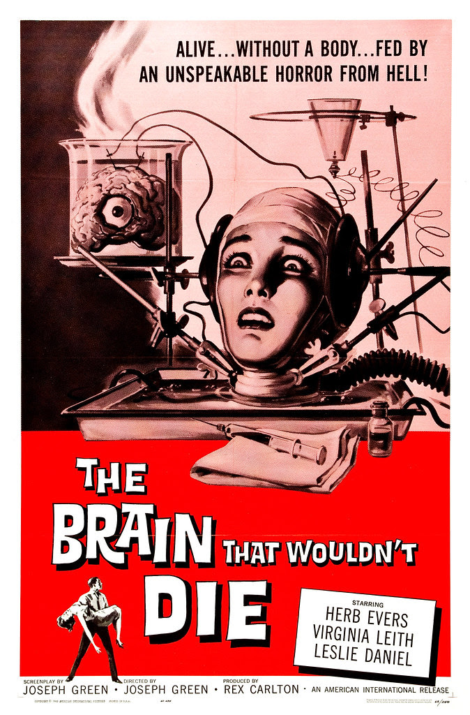 Reynold Brown - The Brain That Wouldn't Die (American International, 1962)