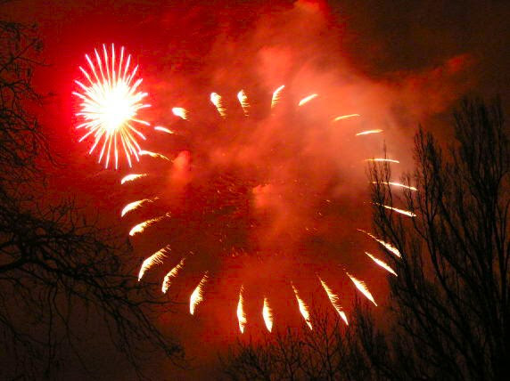 The beginning of year has been celebrated by magnificent fireworks over lake Zurich in recent years