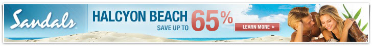Save up to 60% at Sandals Halcyon Beach St. Lucia
