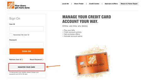 Read home depot com credit 2014 register email English PDF PDF