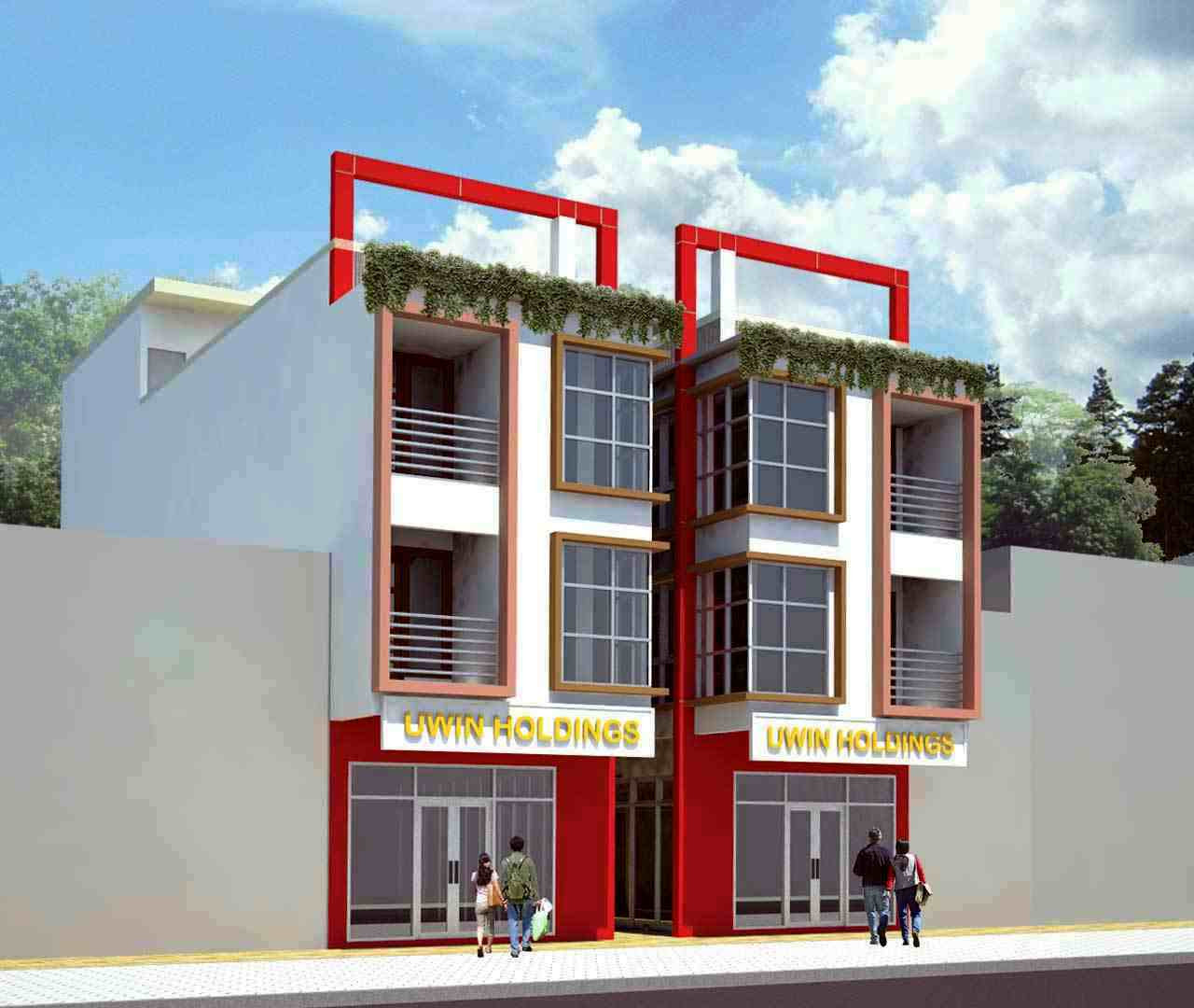 109 Gambar Rumah  Ruko  2  Lantai  Minimalis  Gambar Desain  Rumah  Minimalis 