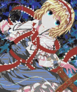 東方 マインクラフトドット絵 設計図