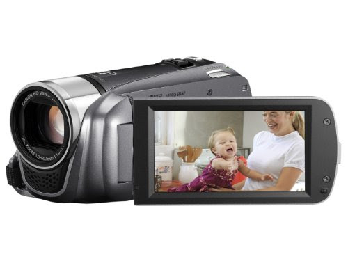 Canon LEGRIA HF R26 High Definition Camcorder - Silver (20x Optical Zoom, 3 inch Touchscreen LCD)