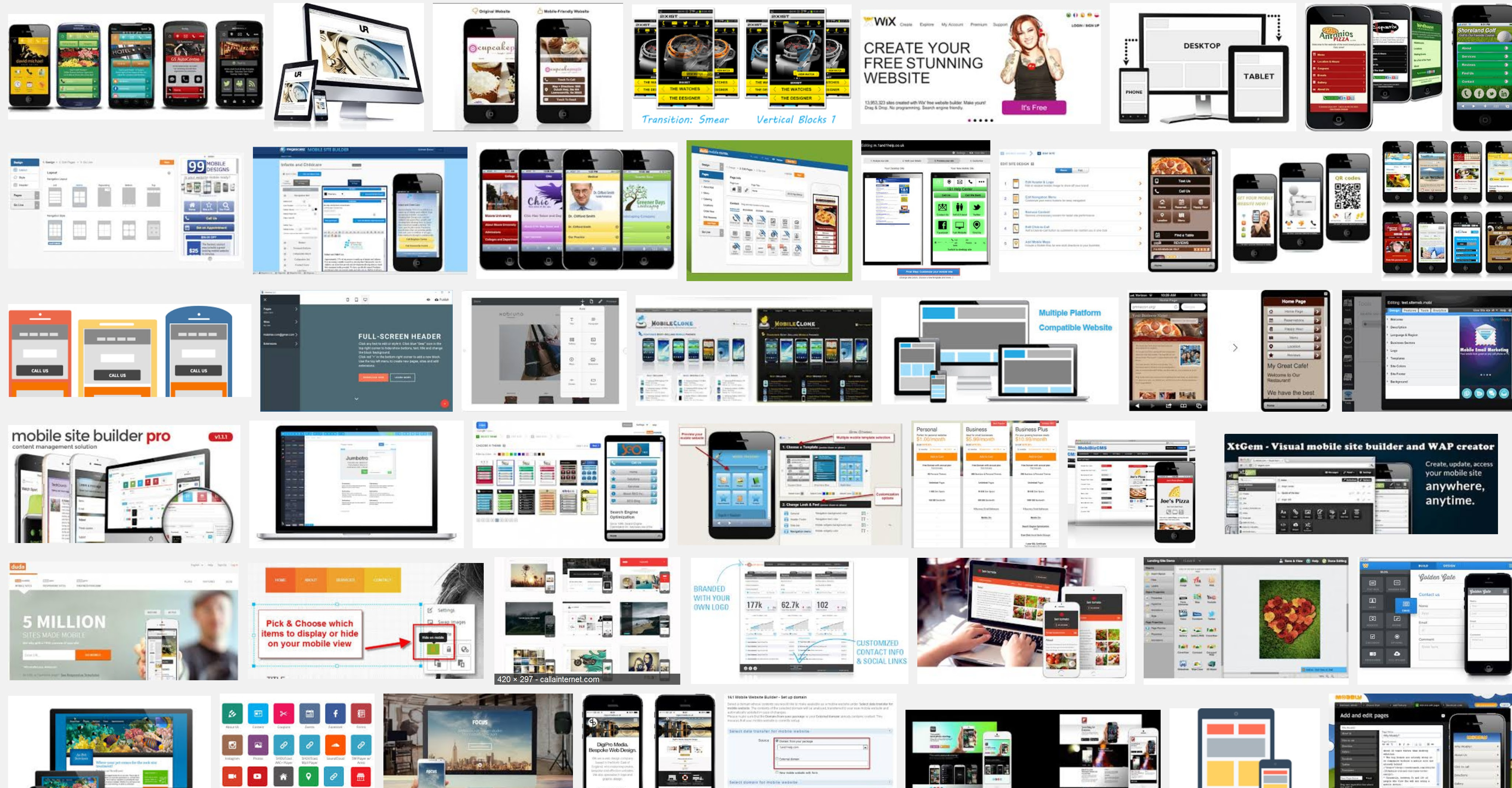 Mobile Website Builder Software