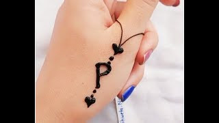 60 Amazing P Letter Tattoo Designs And Ideas Body Art Guru