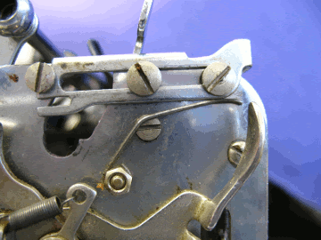 Smith-Corona platen removal