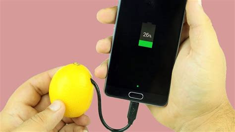 Smart charge does not take effect in all charging scenarios for all users, and it depends on . Charge Phone with Lemon in 10 Seconds 100% - YouTube
