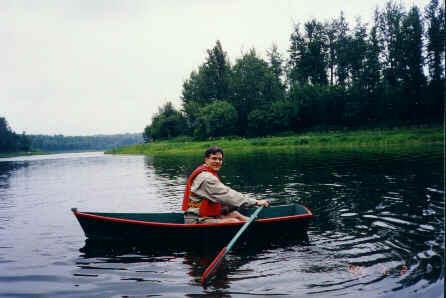 One sheet skiff