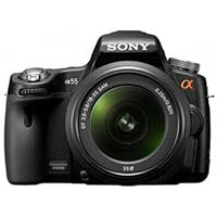 Sony Alpha SLT-A55V DSLR with Translucent Mirror Technology and 3D Sweep Panorama