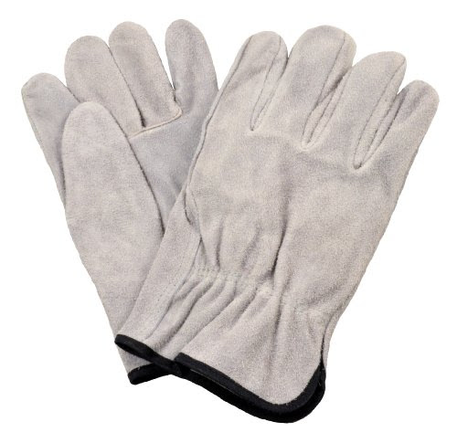 G & F 6050XL-3 Premium Split Cowhide Leather gloves, Straight Thumb, 3-Pair, X-Large On Sale