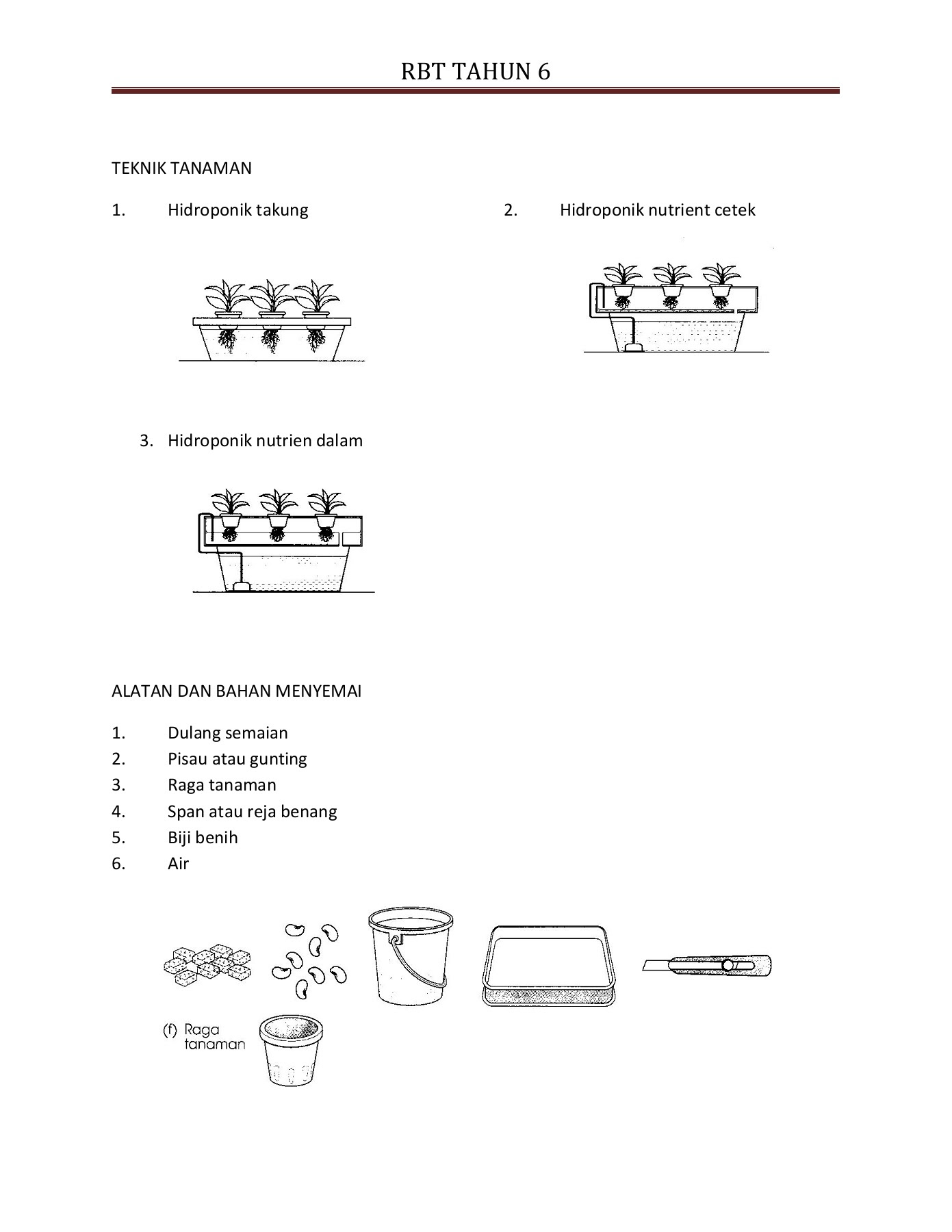 Modul Rbt Tahun 6 Pdpr