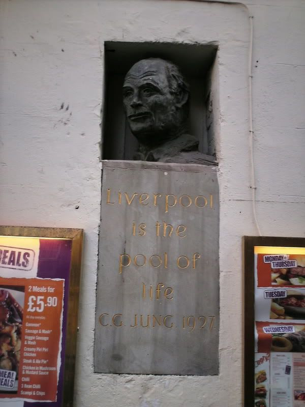 taken outside flannigans apple in the caven quarter