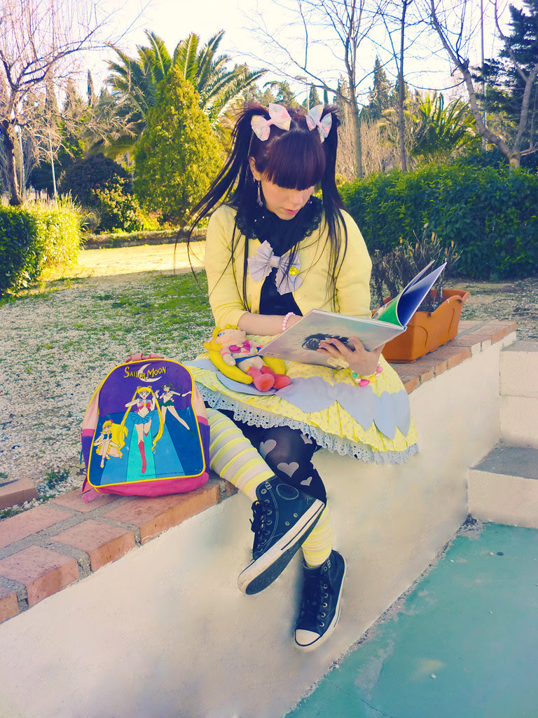 Angelic Pretty Colourful Hearts Skirt