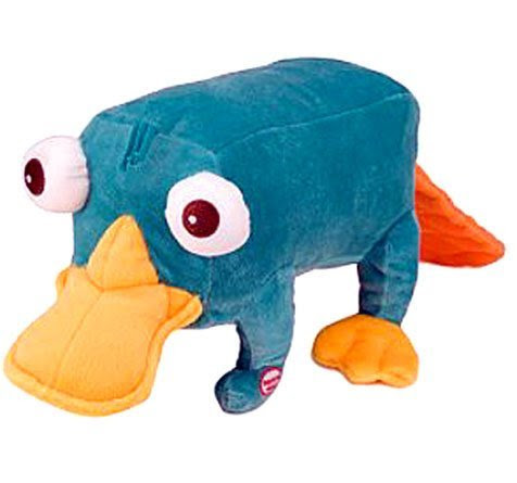Disney's Phineas and Ferb 14 Inch Talking Plush Figure Perry