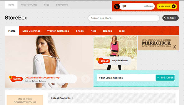 Templatic - StoreBox v1.0 - Premium Wordpress Theme 