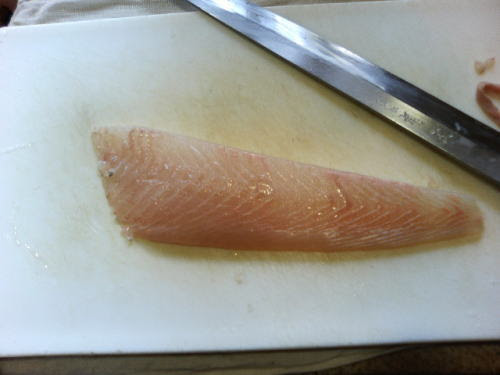 平目 ヒラメ の姿造り 刺身の切り方 盛り付け方 ３ 魚料理と簡単レシピ