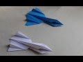 How to make the SR 71 blackbird jet fighter paper airplane
