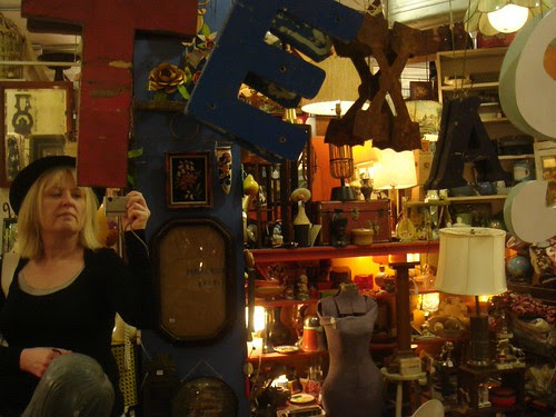 In a junk shop in Texas.