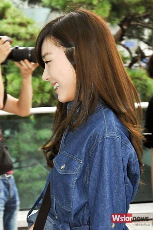 Fashion airport SNSD saat akan ke Taiwan