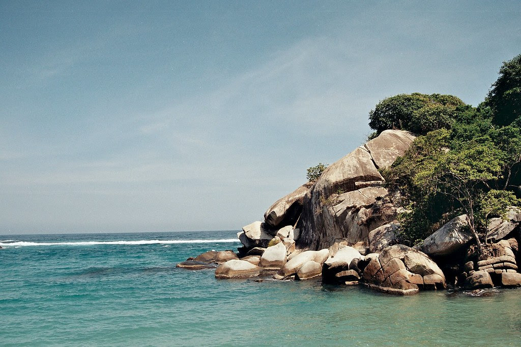 Paraiso de aguas azules