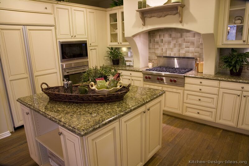 Pictures of Kitchens - Traditional - Off-White Antique ...