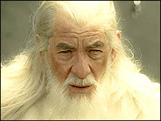 Sir Ian McKellen as Gandalf