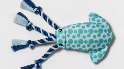 Squid Dog Toy