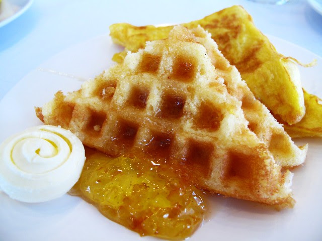 IMG_6224  Breakfast- waffles